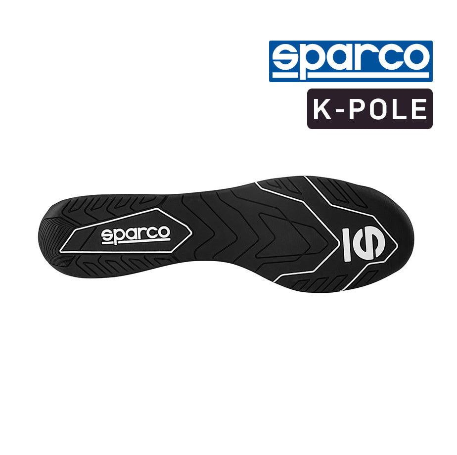 Sparco Kart Boots - K-POLE - Blue/White