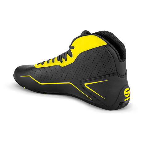 Sparco Kart Boots - K-POLE - Black/Yellow