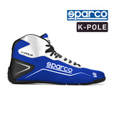 Sparco Kart Boots - K-POLE - Blue/White