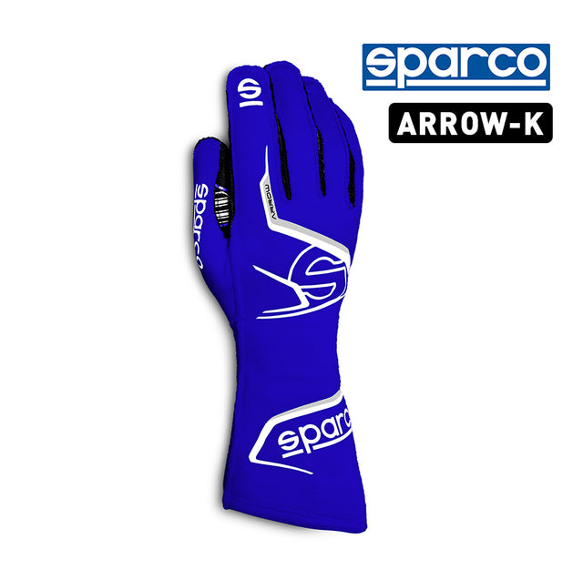 Sparco Kart Gloves - ARROW 2020 -Navy/White