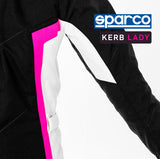 Sparco Kart Suit - KERBLADY2020-Black/Yellow-XXS