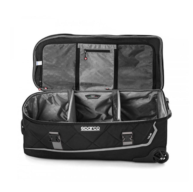 Sparco Gear Trolley Bag-TOUR Black/Red