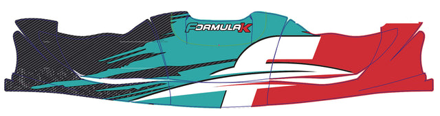IPK Nose Cone Sticker Kit - 509 - Formula K