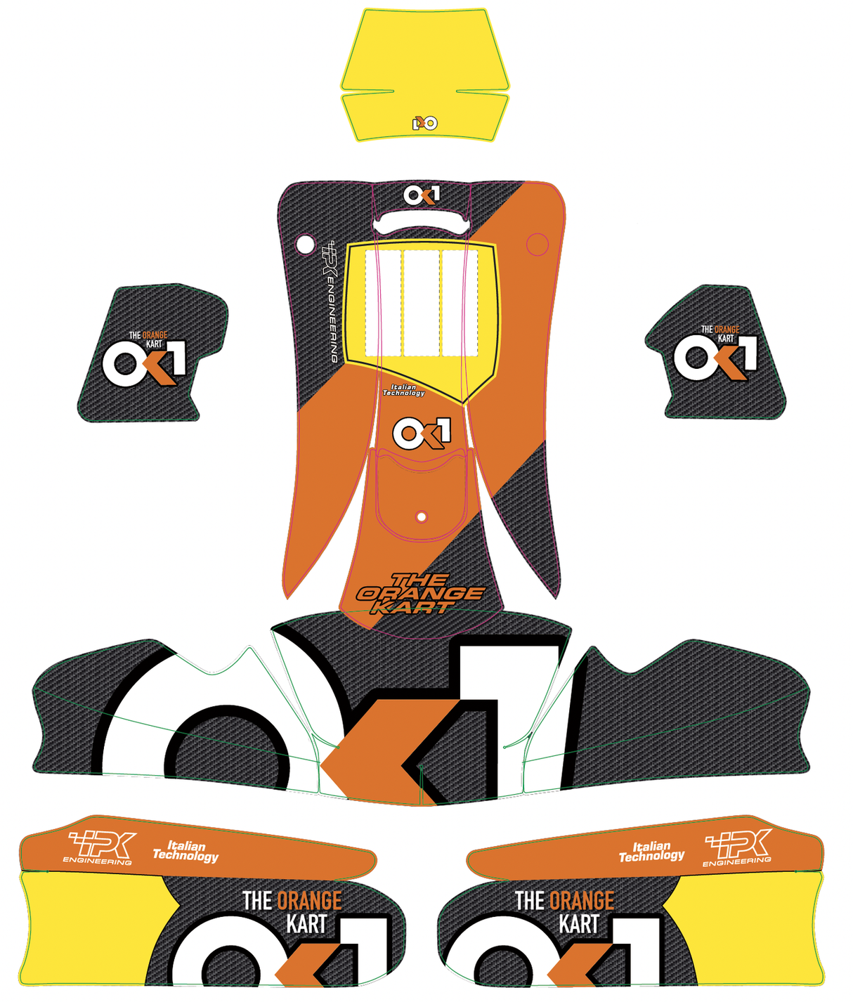 IPK Complete Sticker Kit - MK27 - OK1