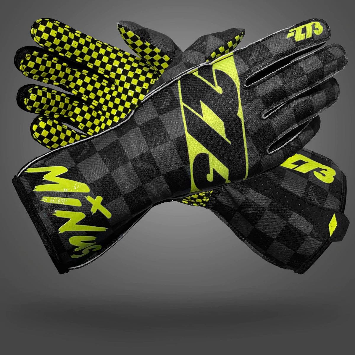 -273 Crenshaw Glove Yellow Black - Xtra Large