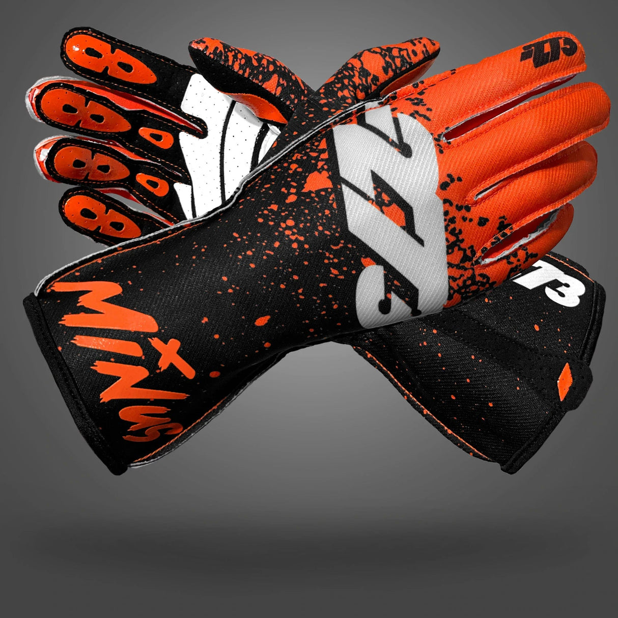 -273 DRIP Glove Orange Black - Large