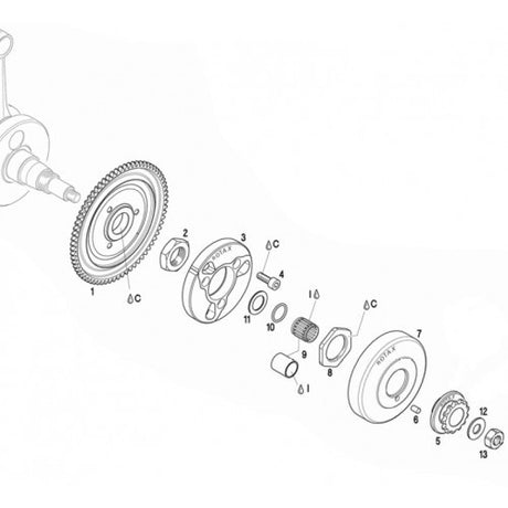 11 Tooth Sprocket - Original Rotax