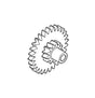 Idle Gear 28/13T