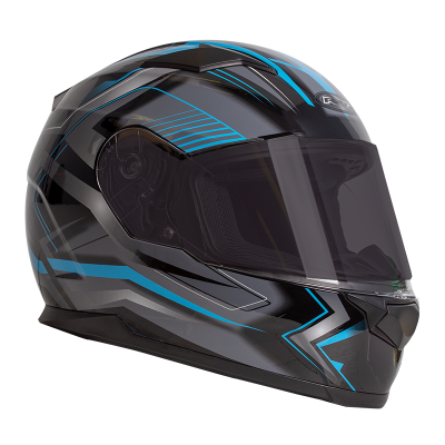 RXT ZED Helmet - Full Face Black/Blue - Small