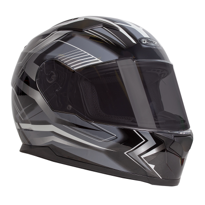 RXT ZED Helmet - Full Face Black/White - M